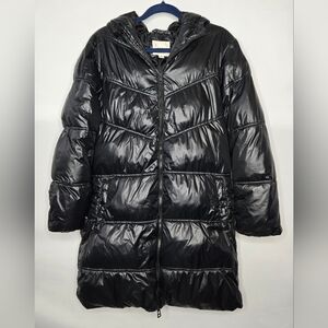 a new day Black Puffer Jacket